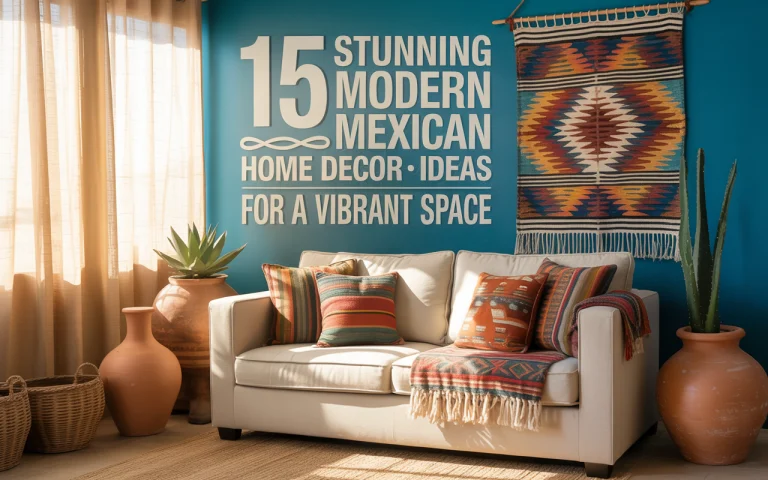 15 stunning modern mexican home decor ideas