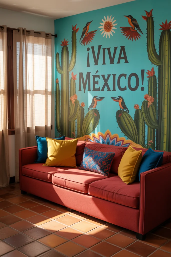 Bold color palette