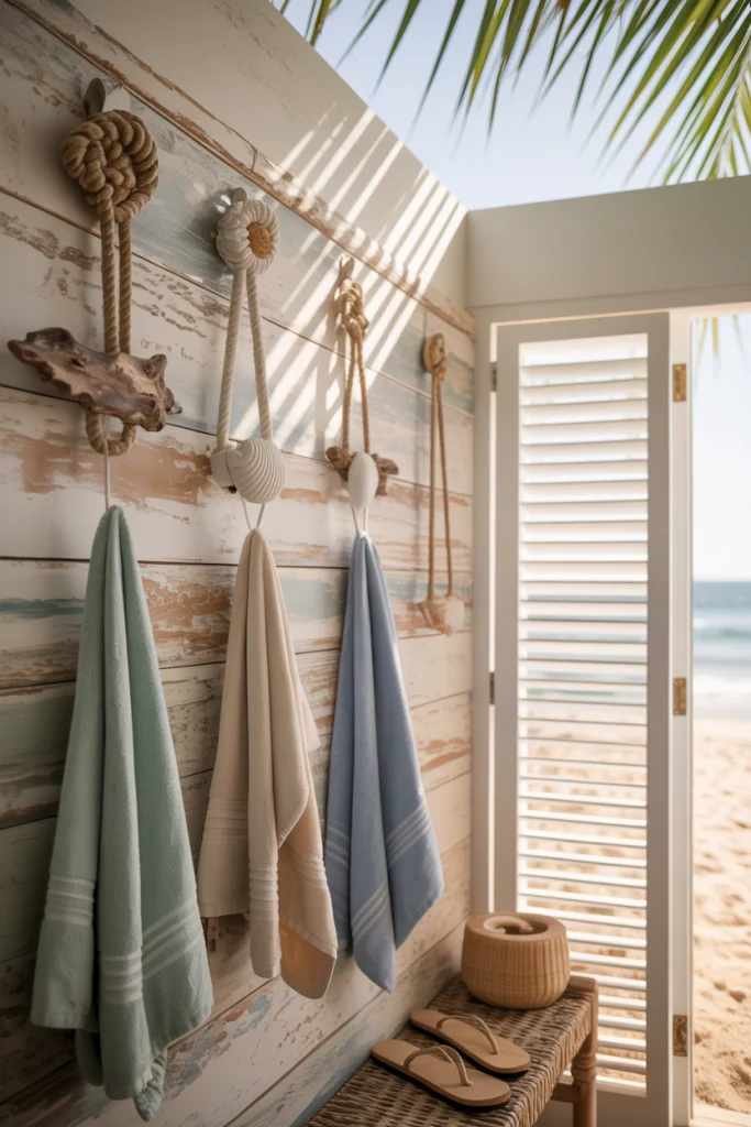 Coastal inspired hooks ideas