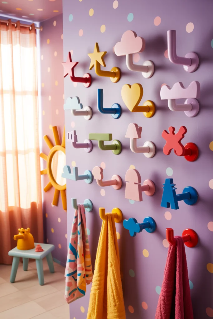 colorful resin hooks