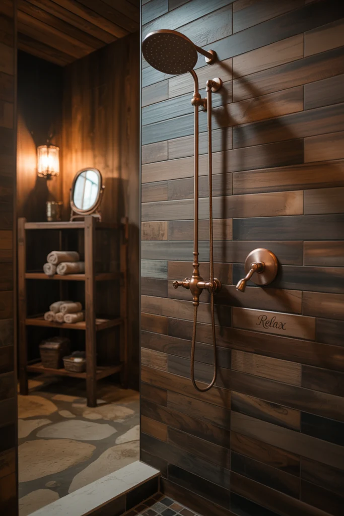 Dark wood tone vibe