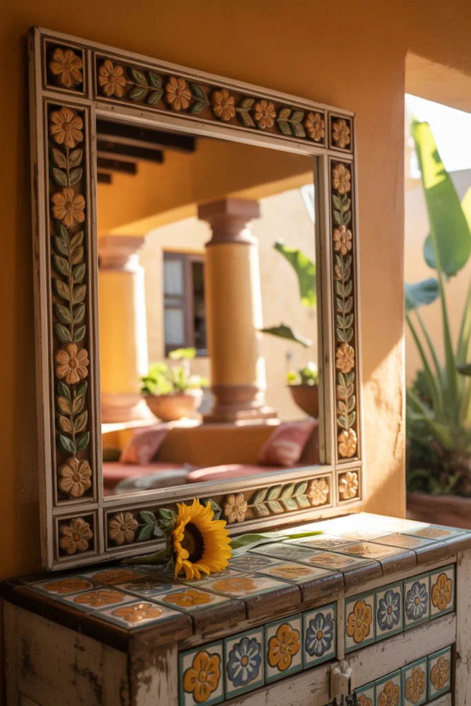 Handcrafted mirrors