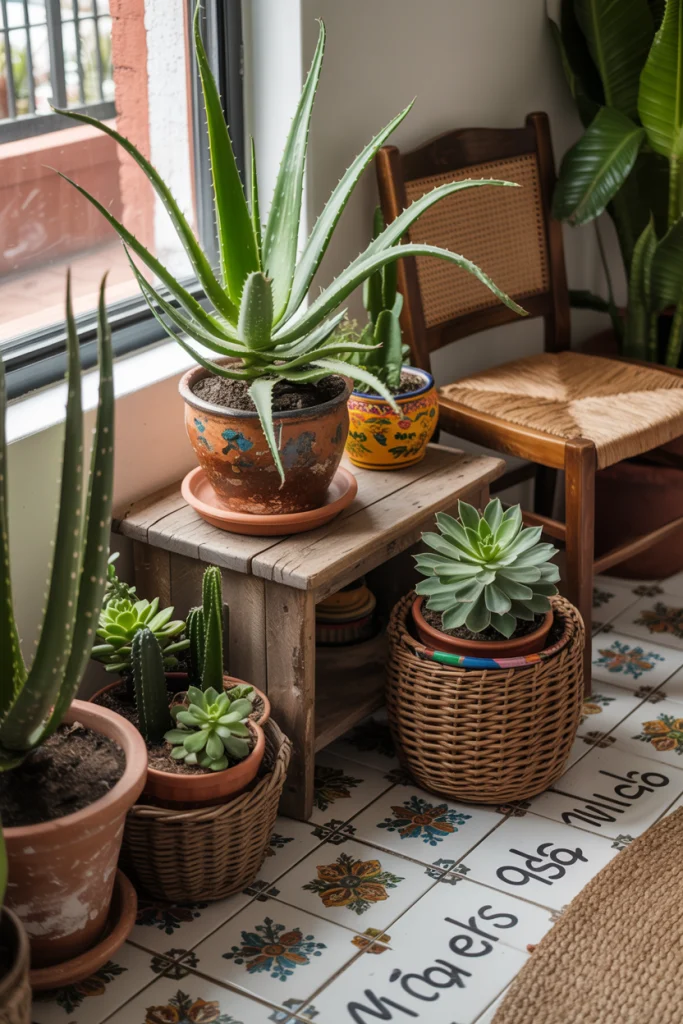Mexican inspired plants