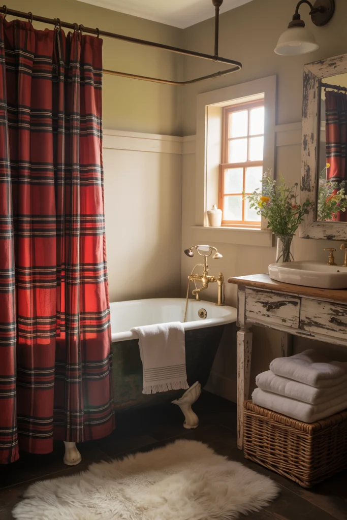 Plaid or checkered patterns