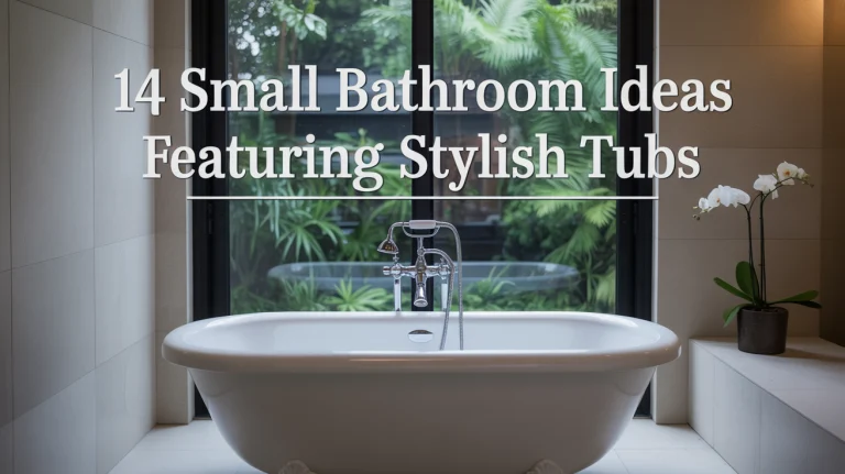 Small bathroom ideas with tubs