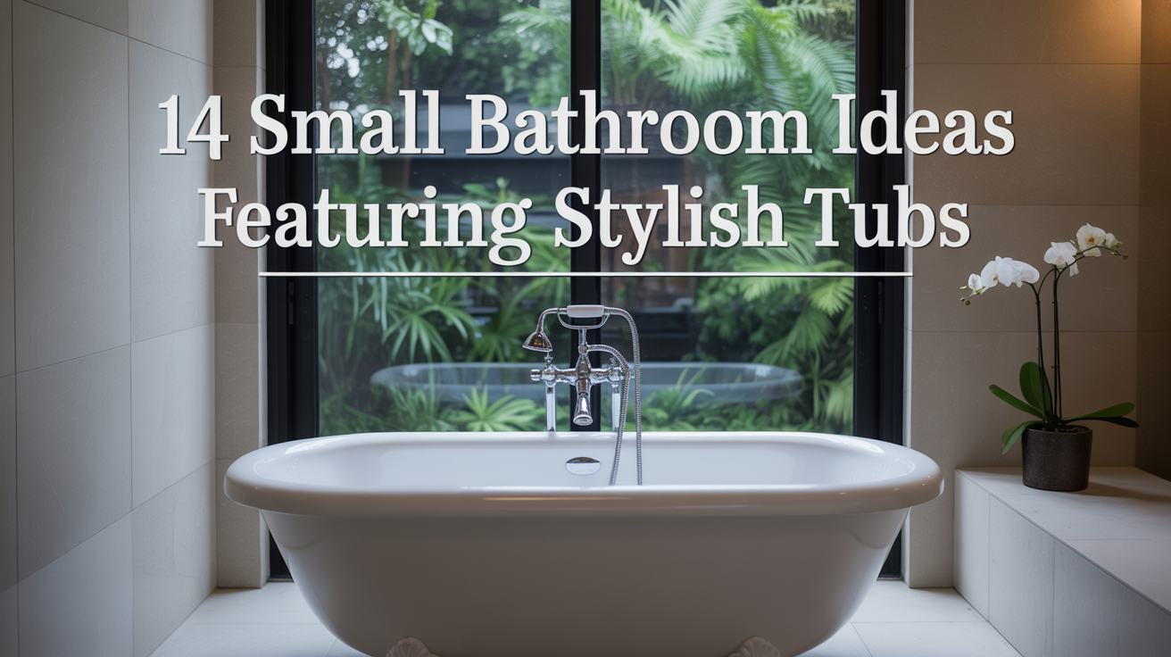 Small bathroom ideas with tubs
