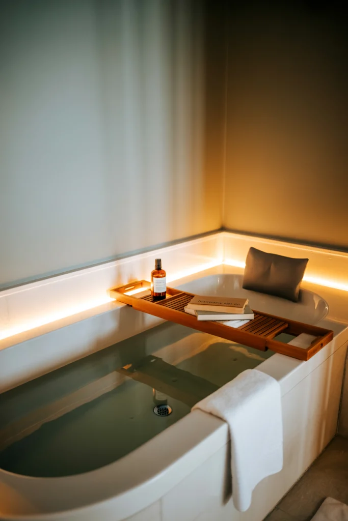 Spa inspired tub