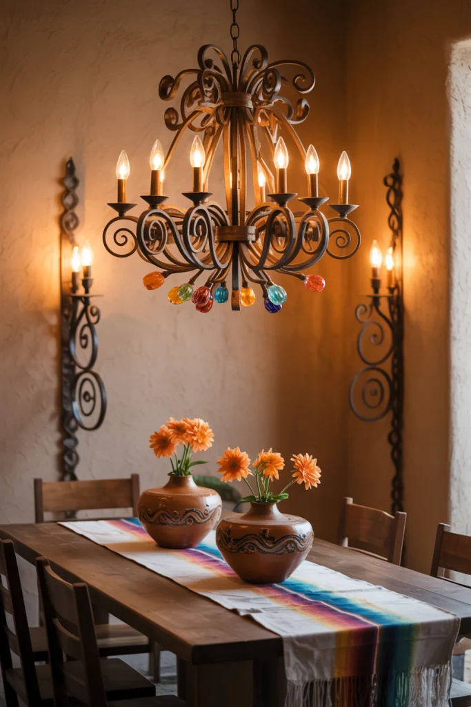 Statement lighting with mexican flair