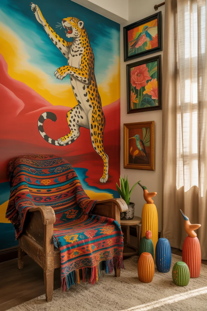 Traditional mexican artwork