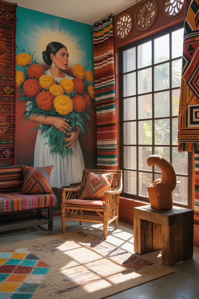 Traditional mexican wall decor