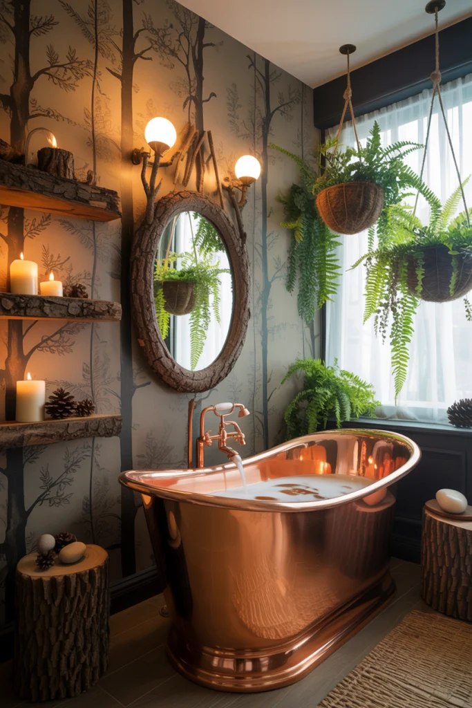 Whimsical woodland theme