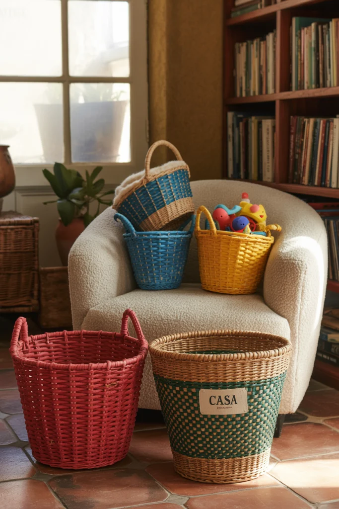 Woven baskets