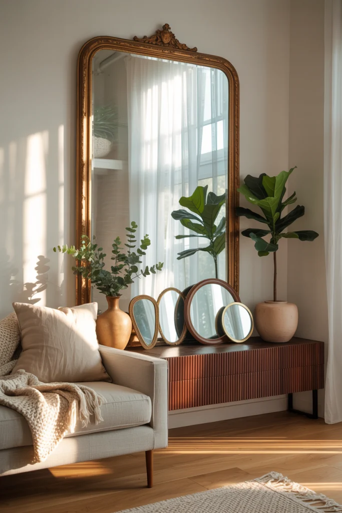Add mirrors to reflect light 