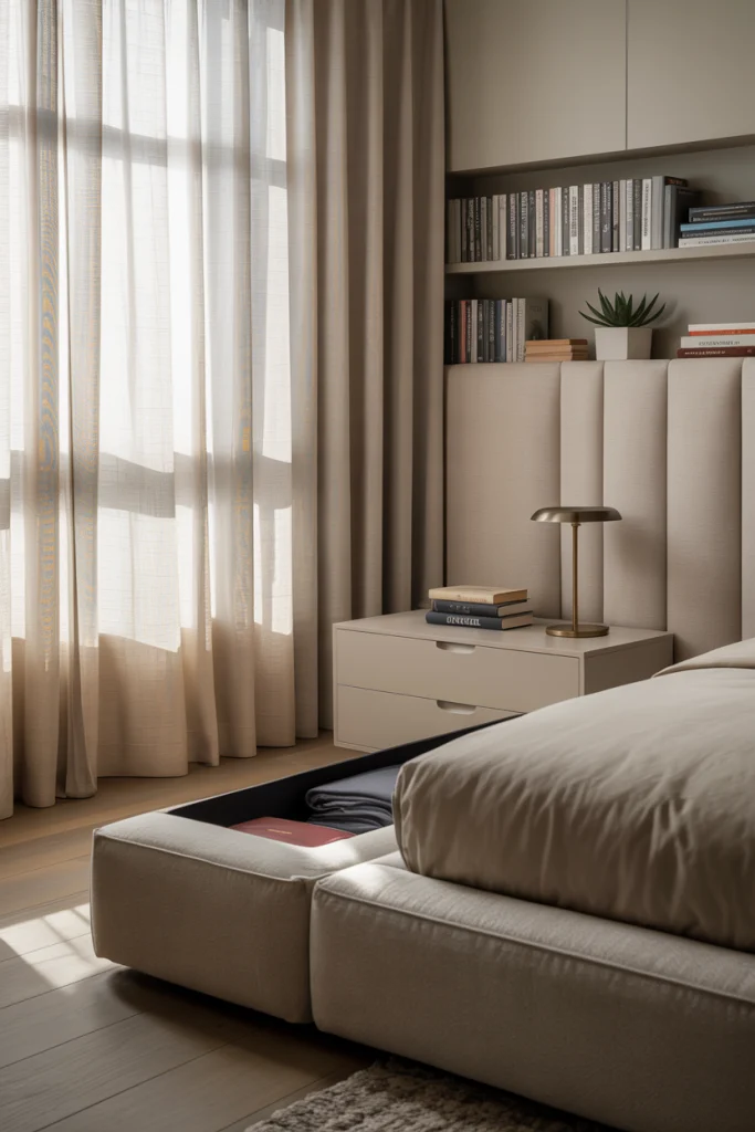 Choose double duty furniture
