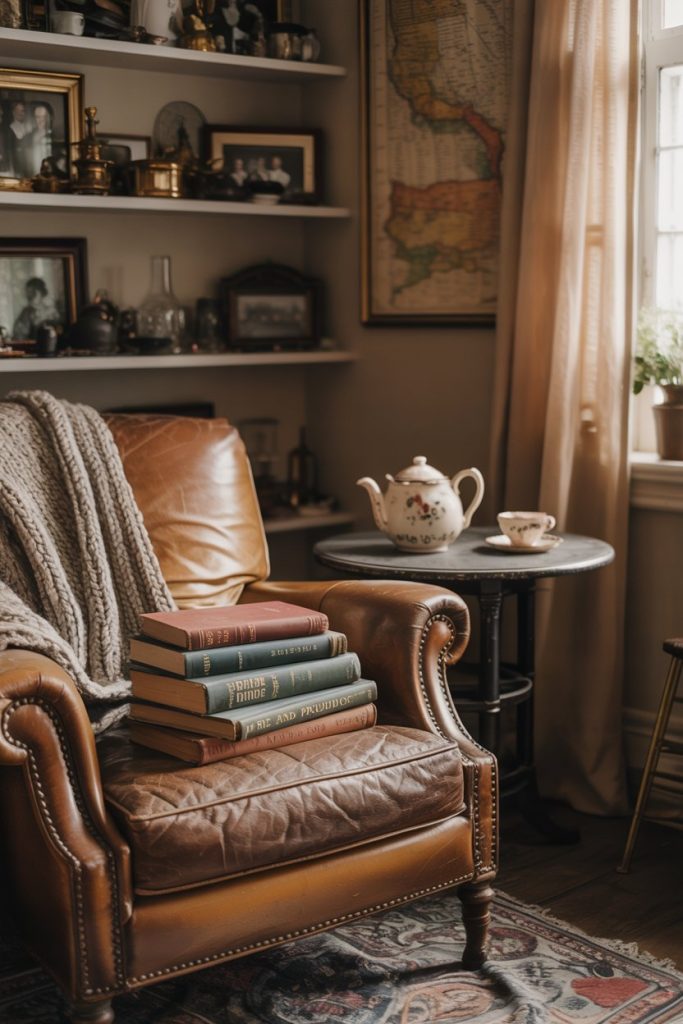 Decorate with items that tell your story 