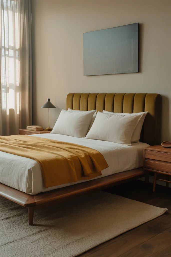 Mid century style for quiet cool