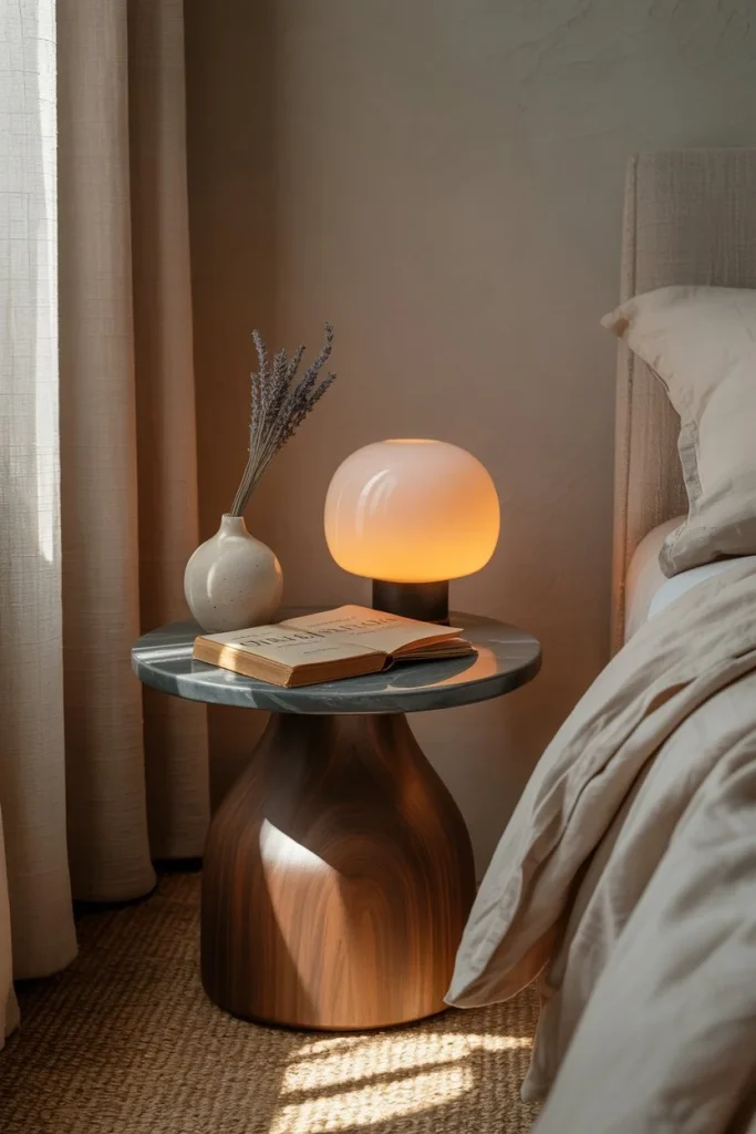 Nightstand that keep things simple