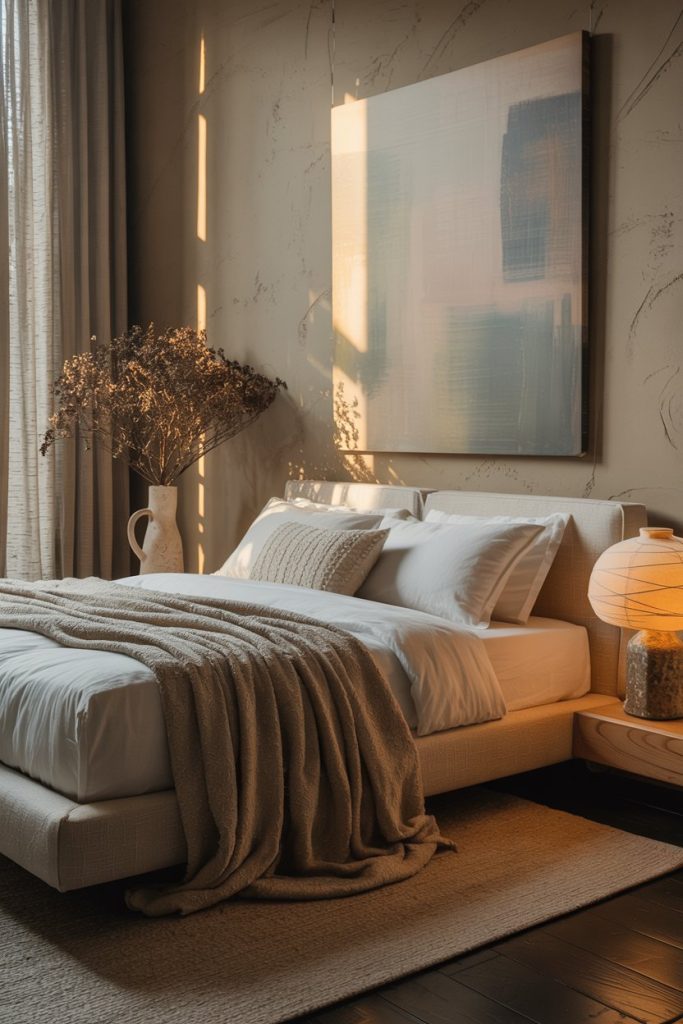 Soft contemporary for ease elegance