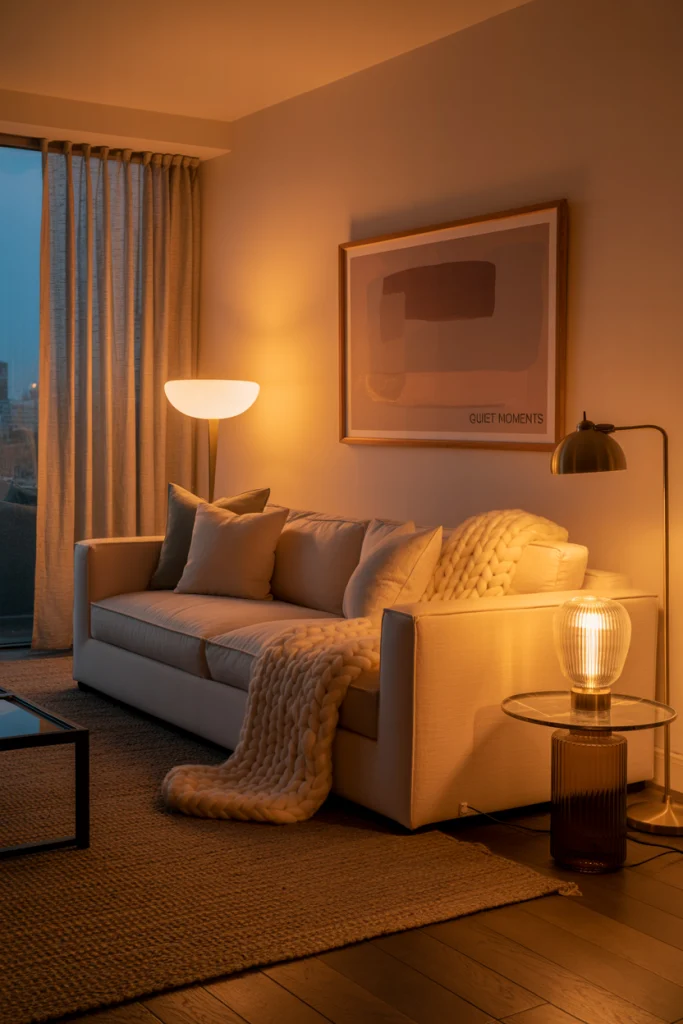 Start with soft lighting