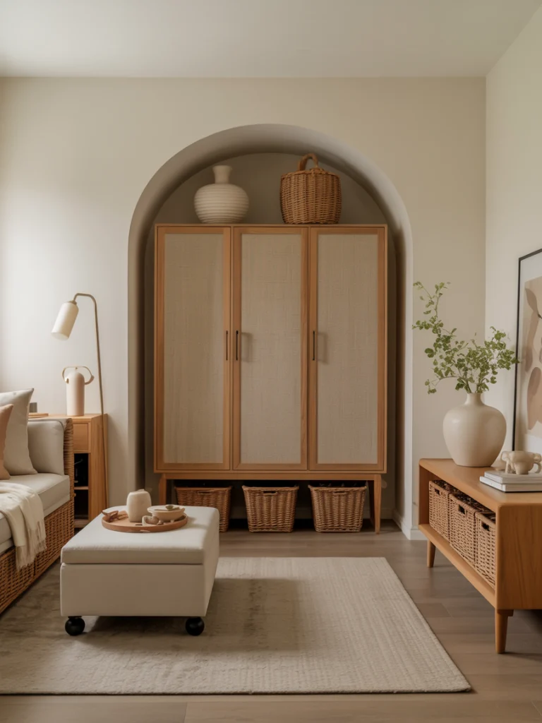 Stylish storage that blends in