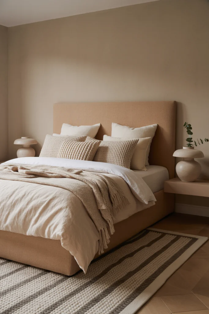 Textured neutral for quiet luxury 