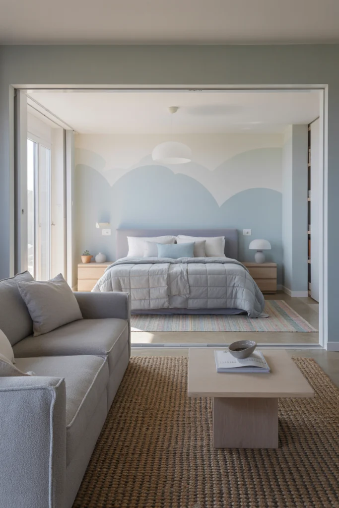 Use color flow from room to room 