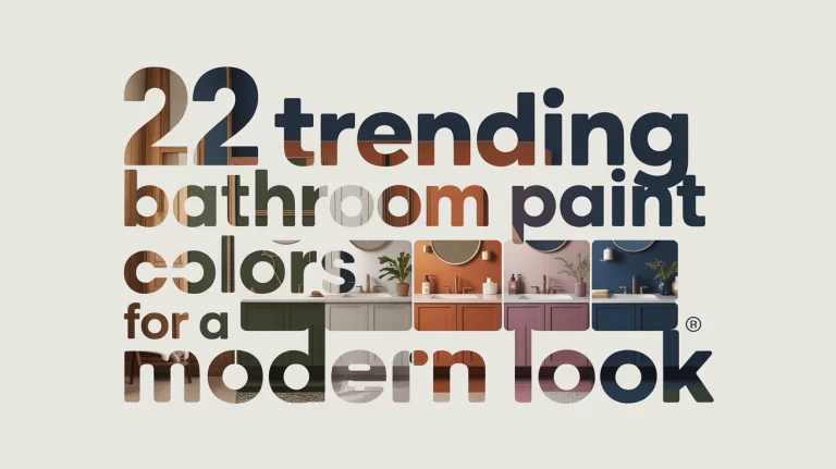 22 Trending Bathroom Paint Colors for a Modern Look