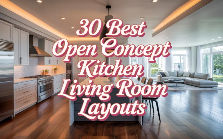 30 Best Open Concept Kitchen Living Room Layouts