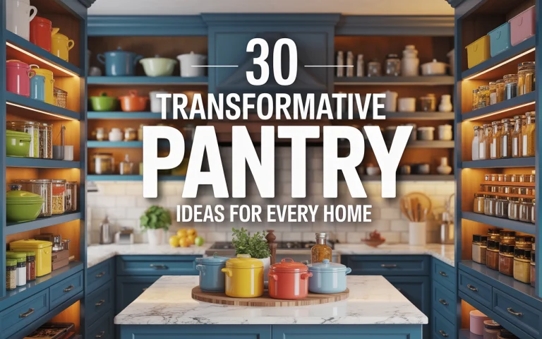 30 Transformative Pantry Ideas for Every Home