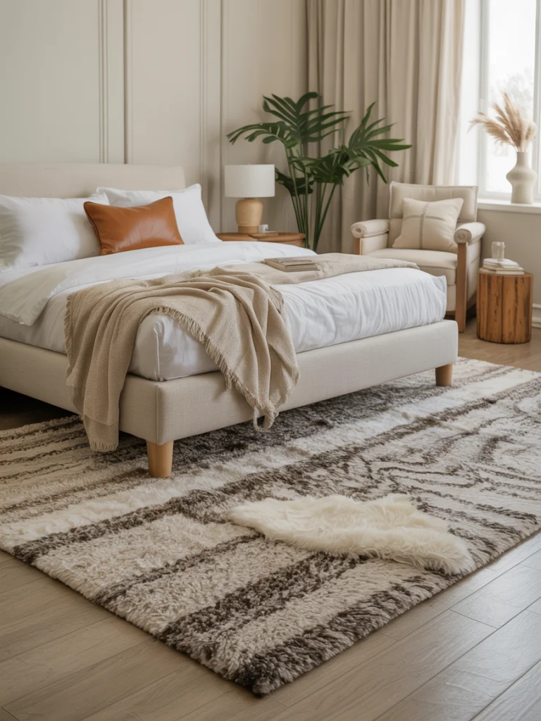 Add Elegant Rugs to Enhance comfort