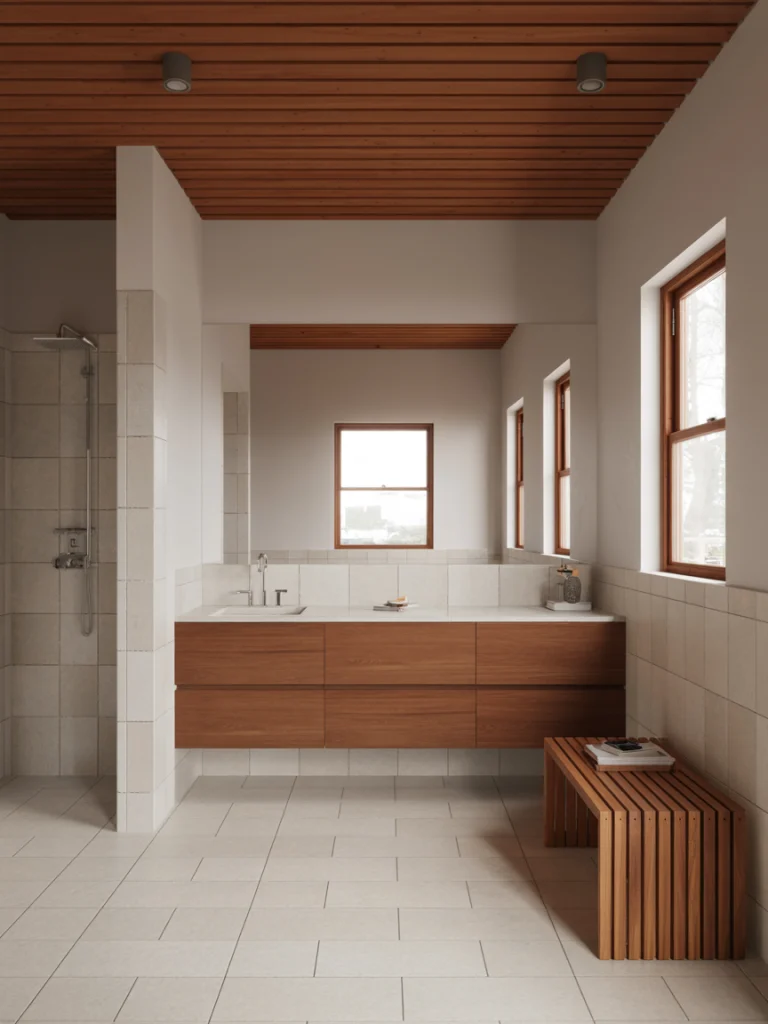 Add Warmth with Natural Wood