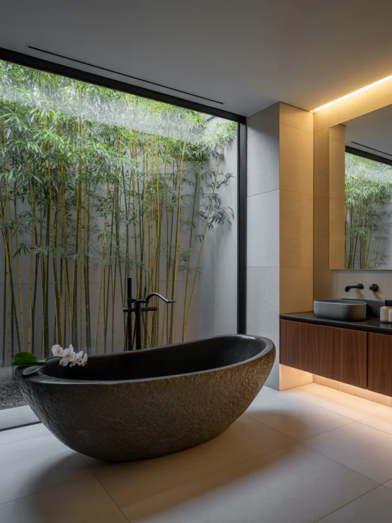 Add a Freestanding Bathtub