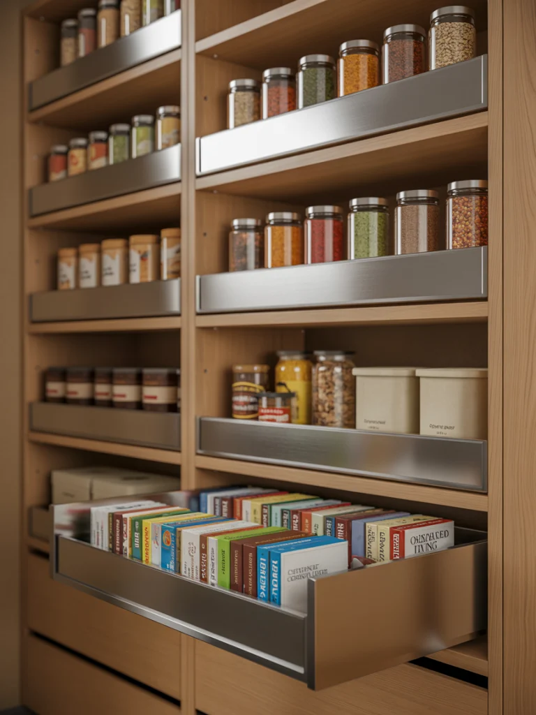 Add pull-forward rails for deep shelves