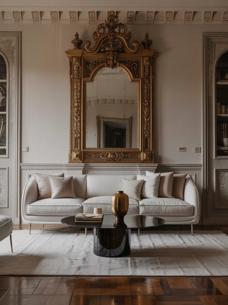 Antique Meets Modern Contrasts