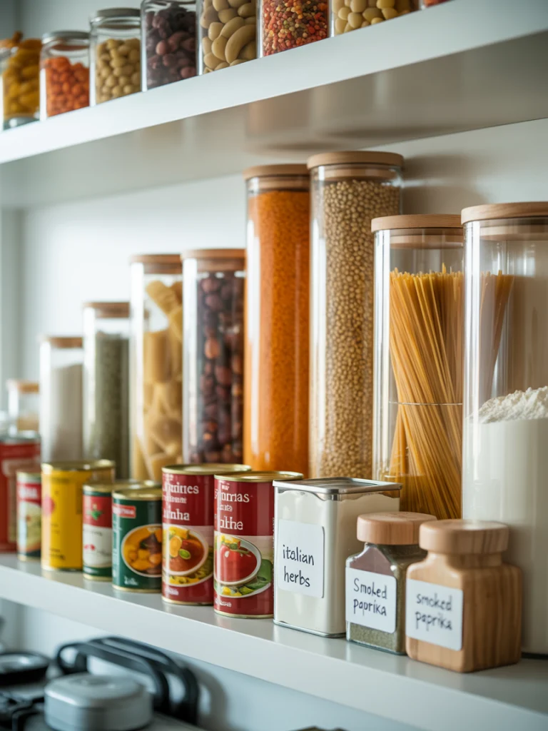 Arrange Items by Height for Easy Scanning
