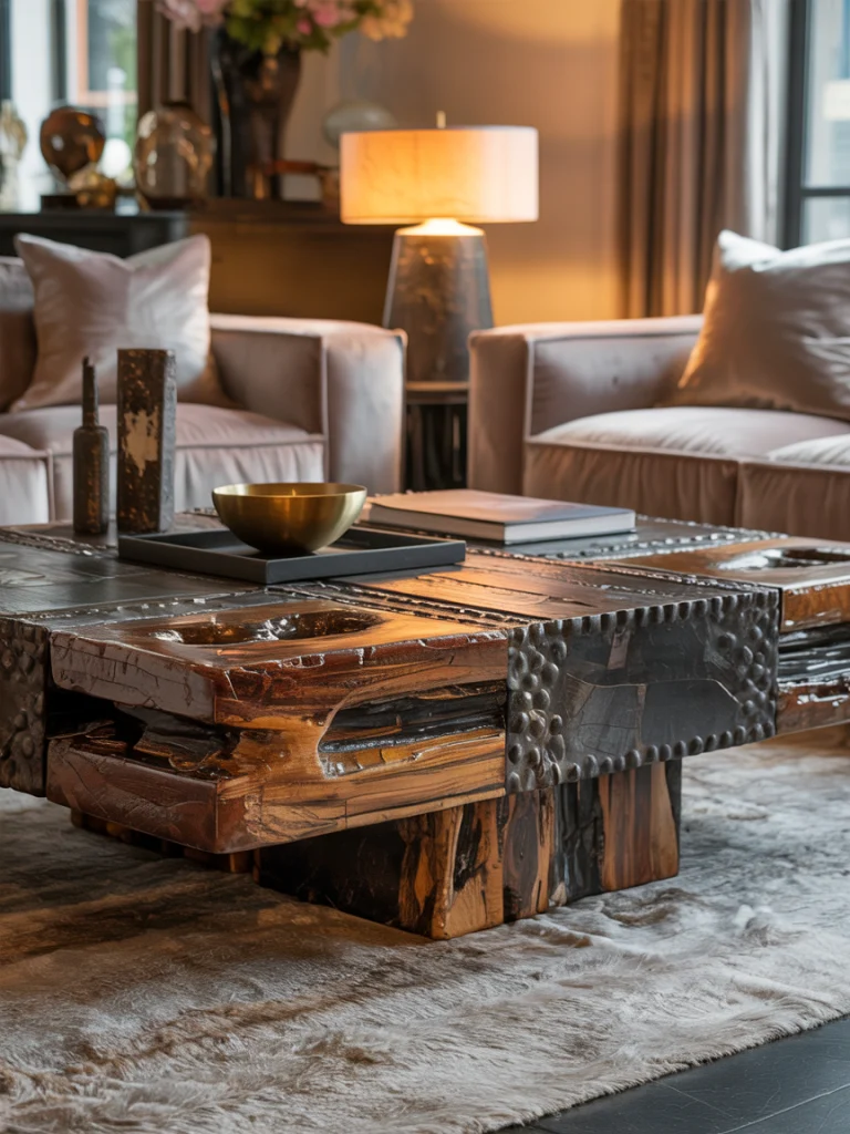 Artisanal Coffee Tables with Story
