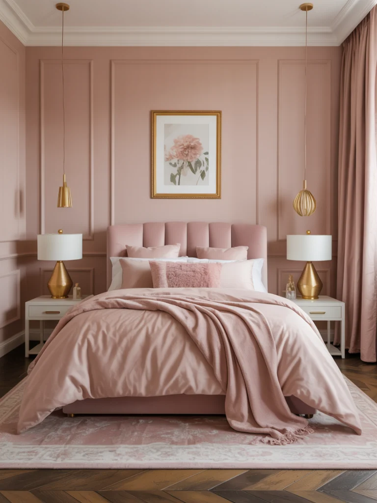 Blush and Gold