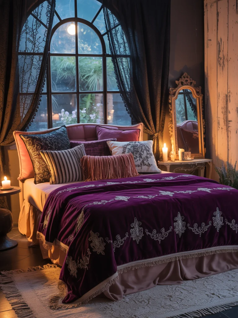 Boho-Goth Dark Yet Free-Spirited Ideas