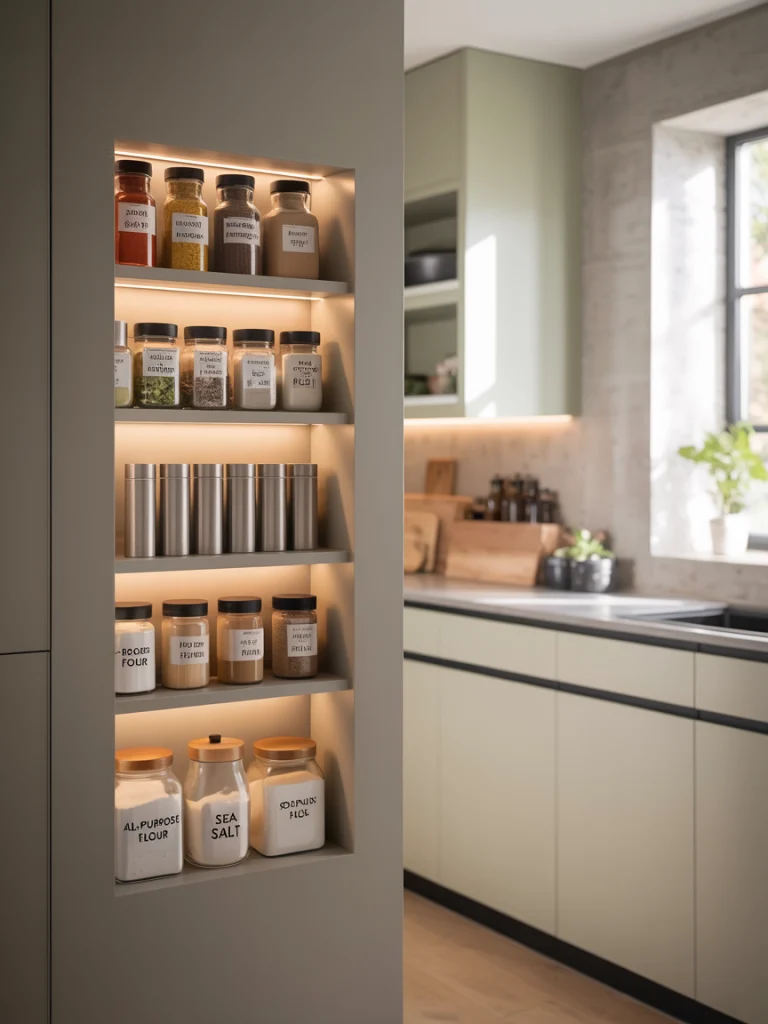 Build into wall cavities