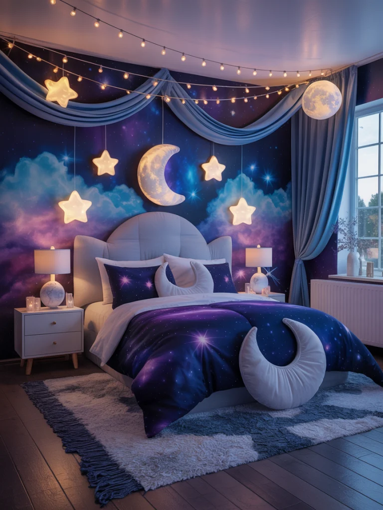 Celestial Bedroom Design Ideas