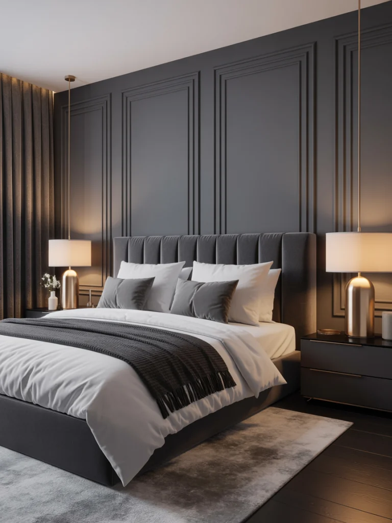 Charcoal Gray Embrace Sophistication with Bold Elegance