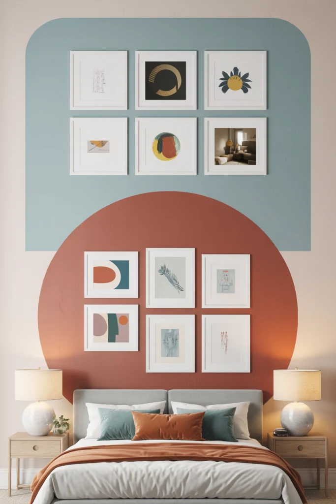 Color block backdrop