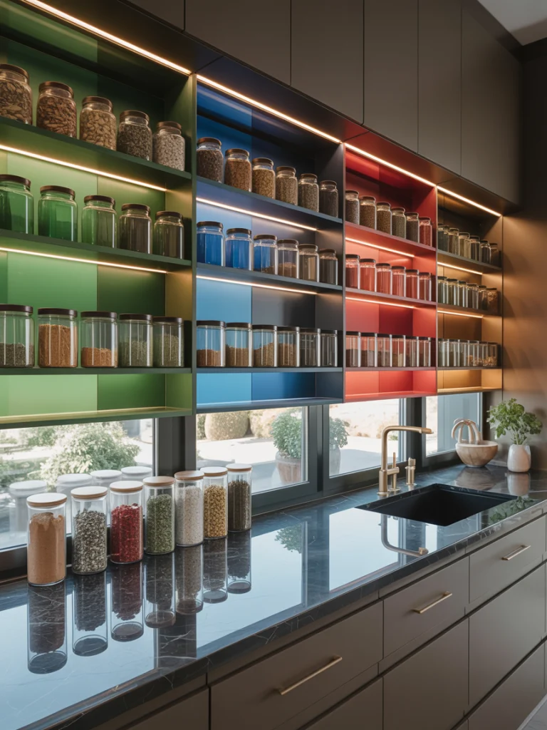 Color-Coded Pantry Systems