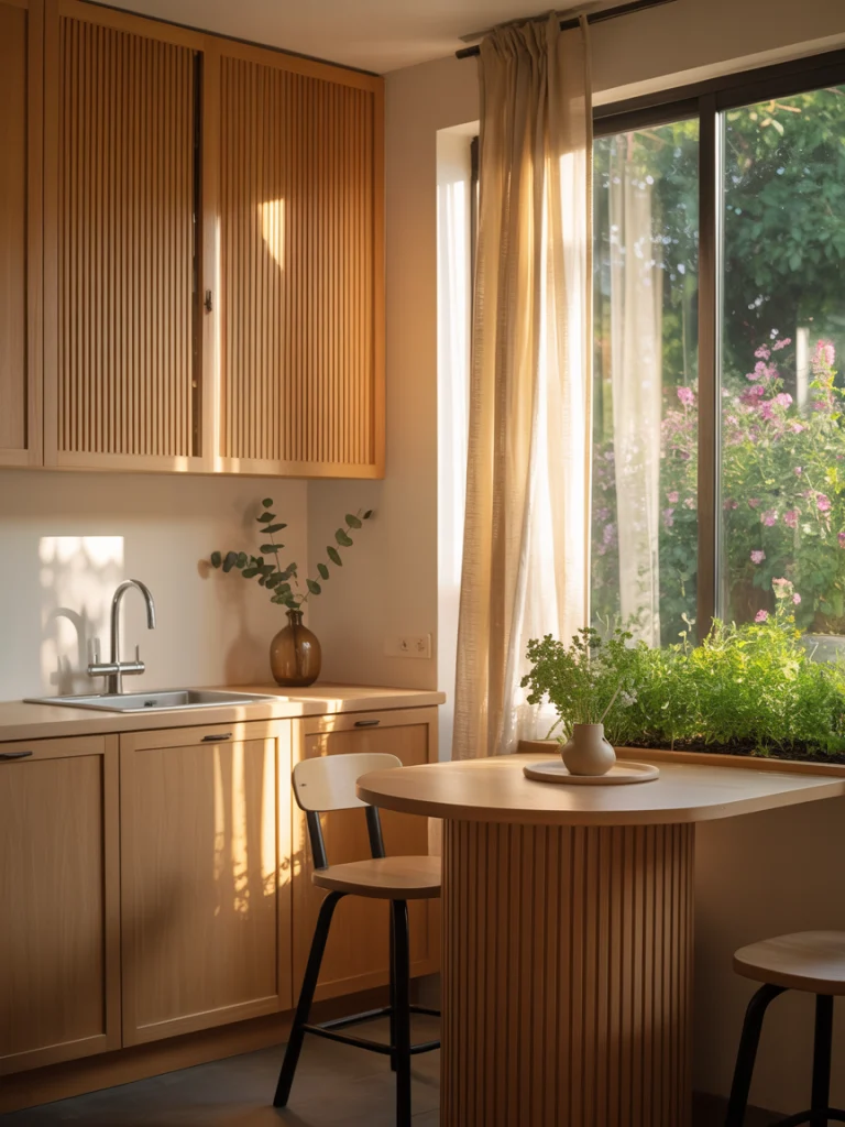 Compact Wood Kitchens With Big Impact