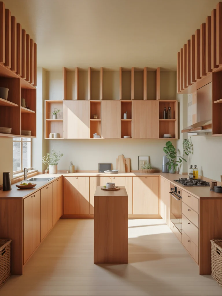 Compact Wood Kitchens With Big Impact ideas