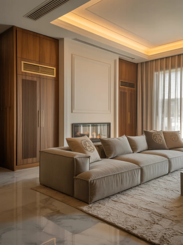 Concealed Climate Control Elements