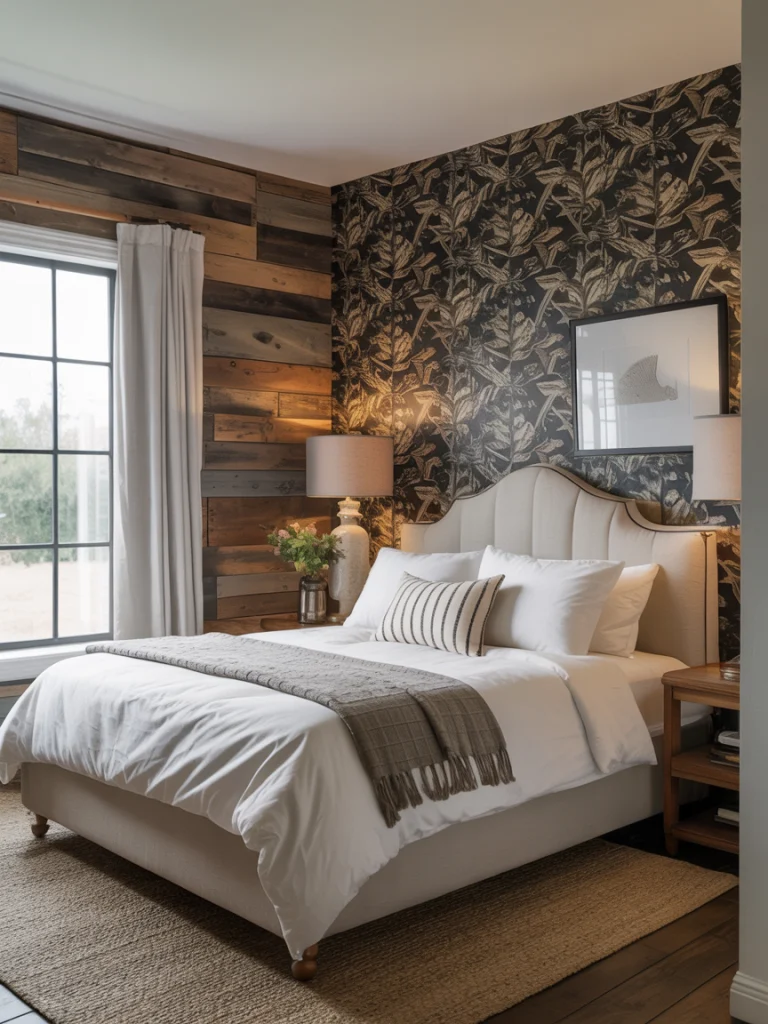 Create Visual Interest with Unique Wall Treatments