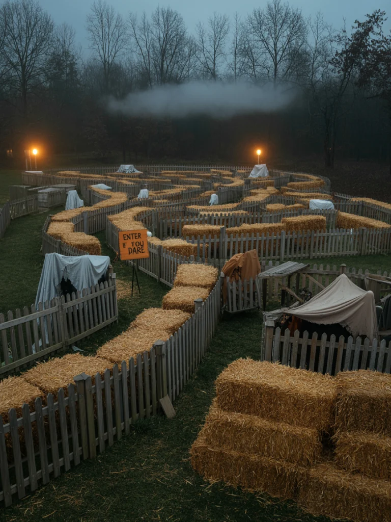 Create a Haunted Maze ideas