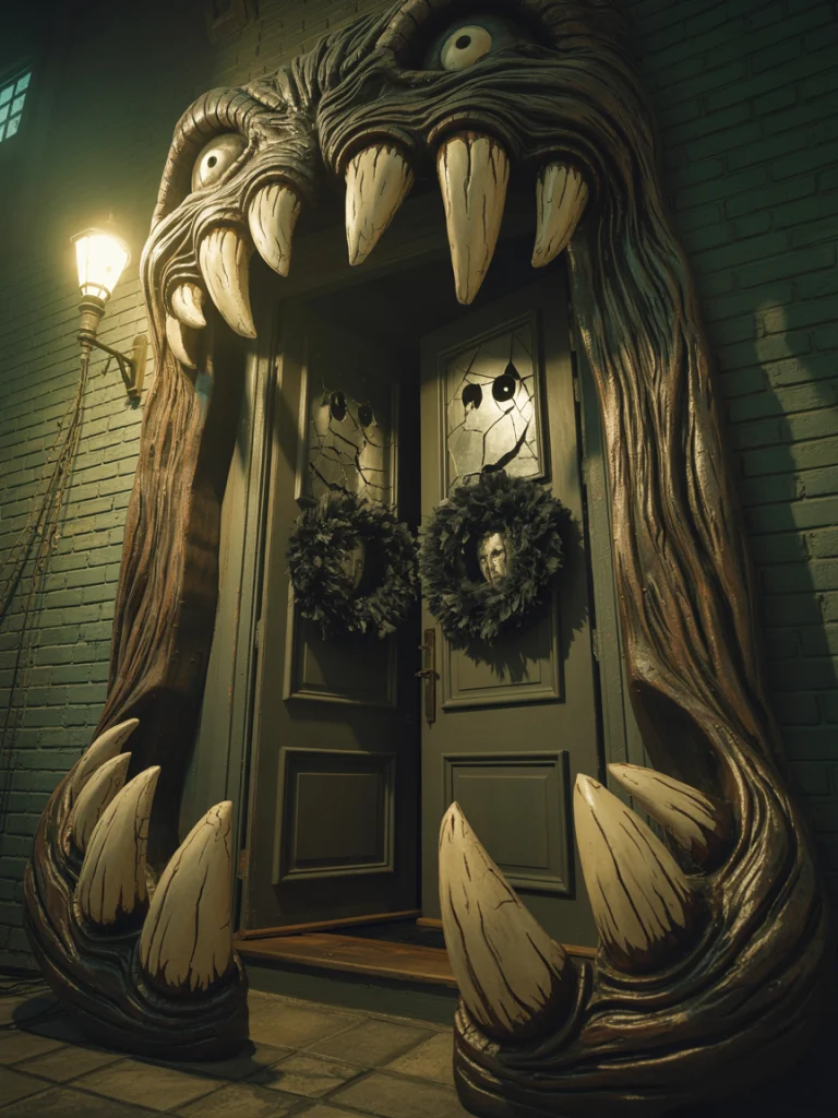 Create a Terrifying Doorway ideas