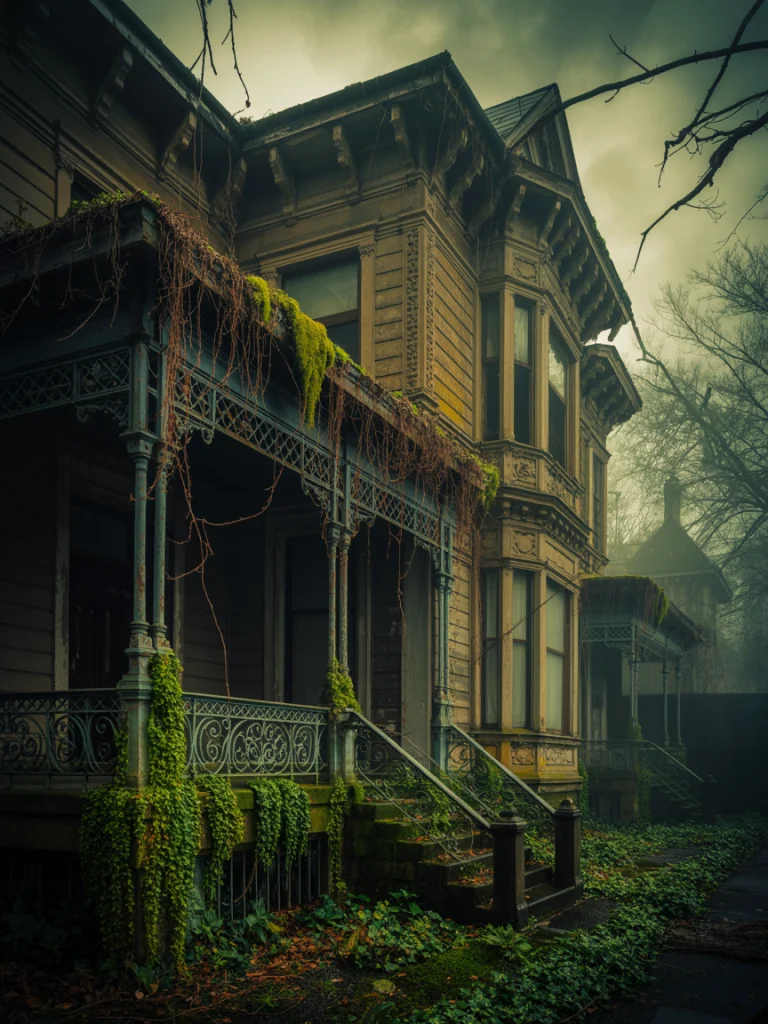 Creeping Vines and Hanging Moss for Haunted Vibes